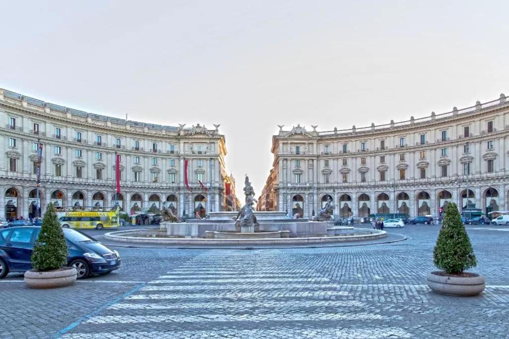 44 Appartamento Nel Centro Di Roma Via Nazionale Bagian luar foto